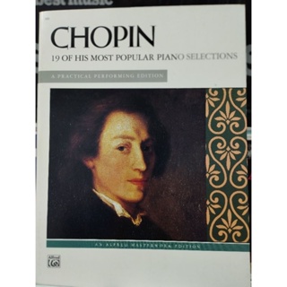 CHOPIN - 19 OF HIS MOST POPULAR PIANO SELECTIONS (ALF)038081001791
