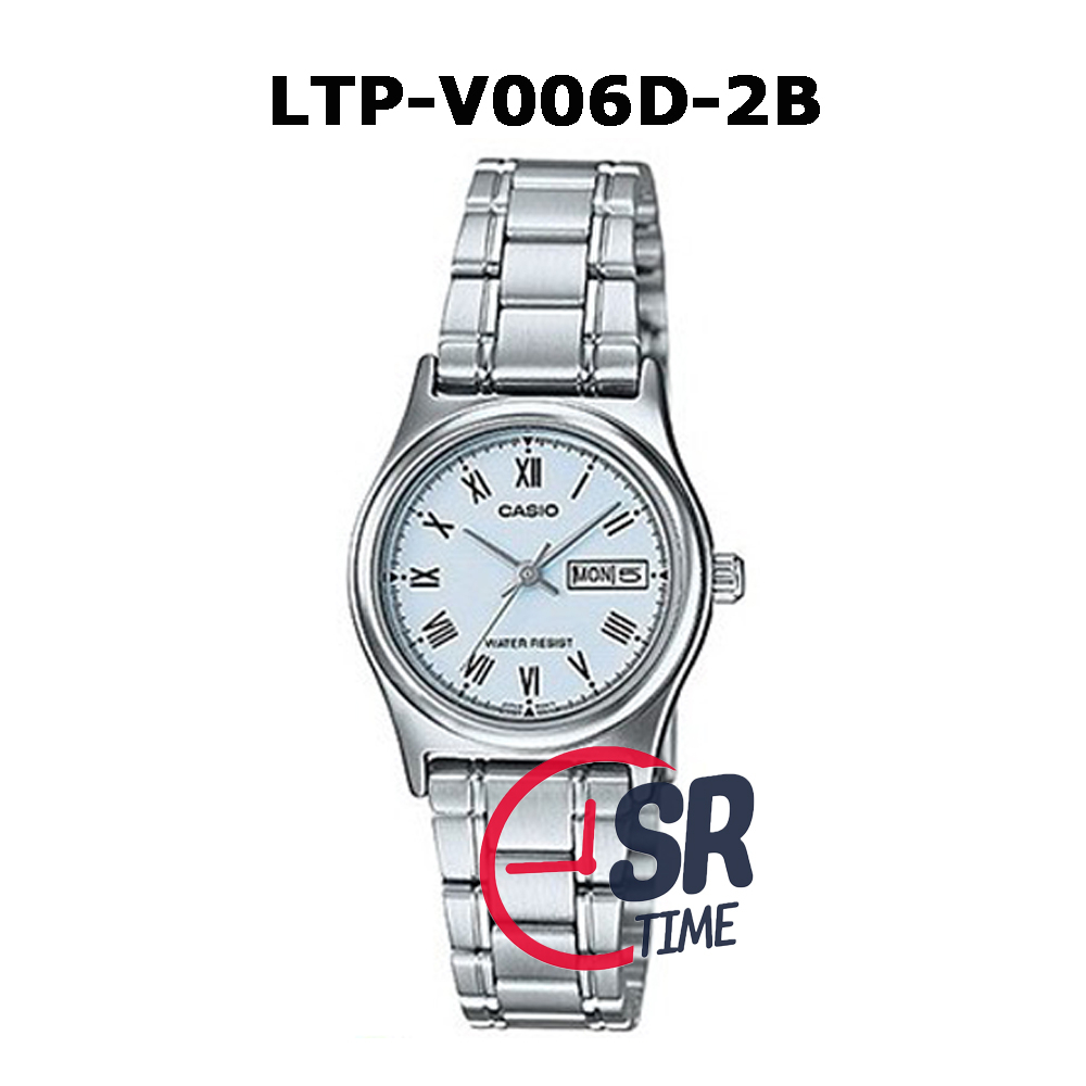 Reloj Casio Dama Ltp-v006l, Doble Fecha, | Cuotas sin interés