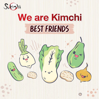 ภาพขนาดย่อของภาพหน้าปกสินค้าซูกิชิ กิมจิ ผักกาดขาว 150 กรัม Cabbage Kimchi 150g จากร้าน sukishi_intergroup บน Shopee ภาพที่ 5
