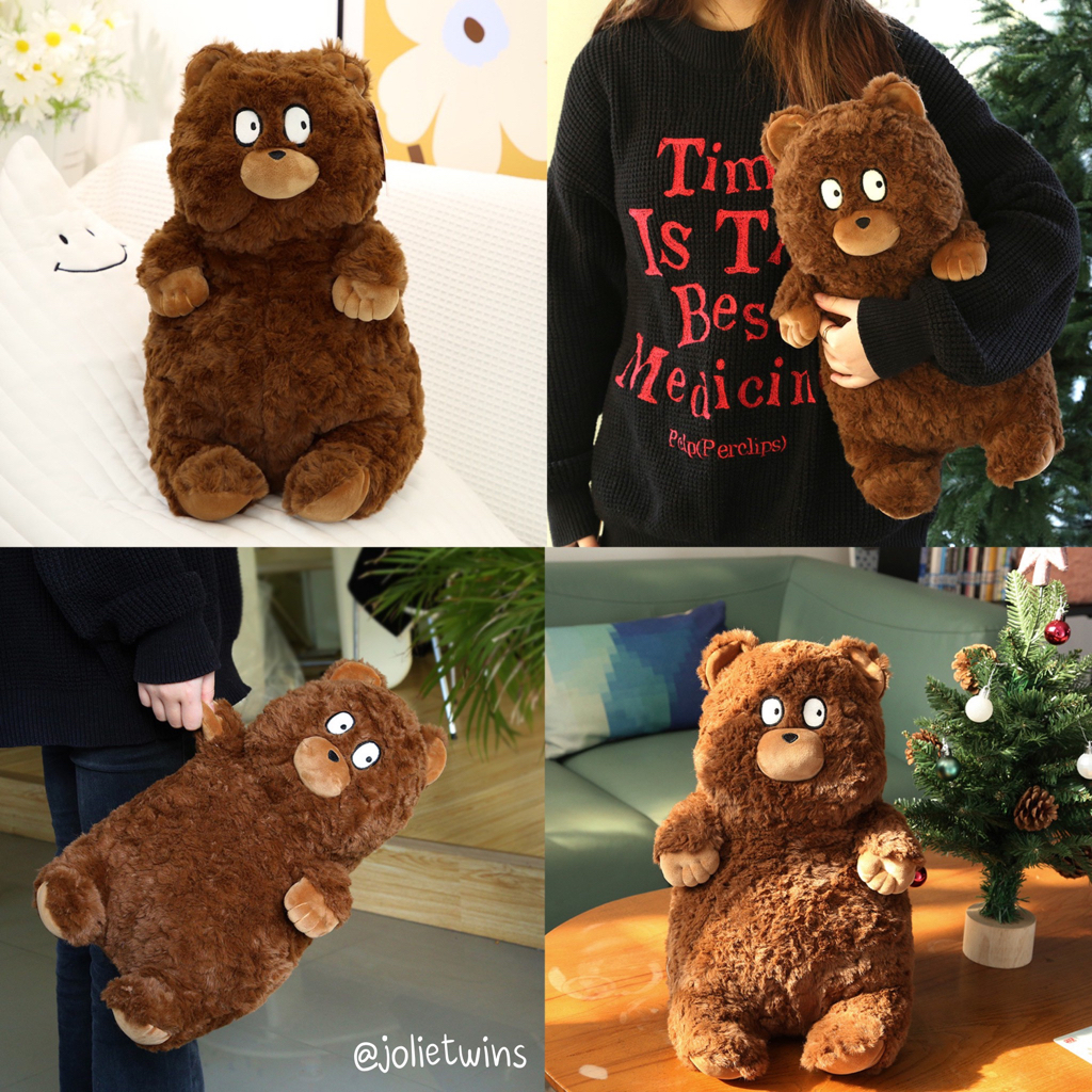 ส่งด่วน-ตุ๊กตา-ตุ๊กตาหมี-ตุ๊กตาน่ารัก-nordic-style-ตุ๊กตาน้องหมี-teddy-น่ารักมาก-พร็อบแต่งห้อง-กอดได้พอดีตัว-หมีลก
