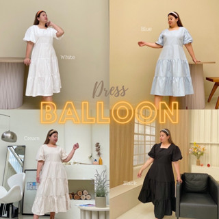 balloons dress/เดรสแขนตุ๊กตา