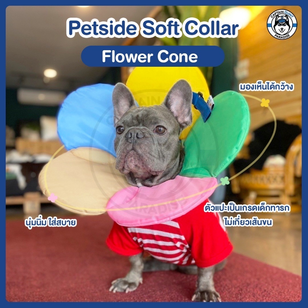 petside-soft-collar-flower-cone