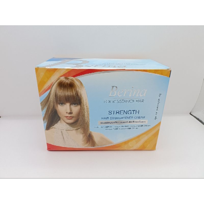 Berina Strength hair straightener cream เบอริน่า ครีมยืด สเตรงท์ 300g
