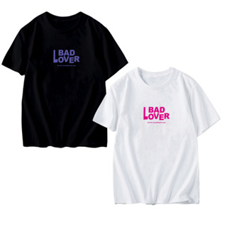  เสื้อยืดทรง Oversize ลาย Bad Lover (ใส่โค้ด APRBKK15 ลดสูงสุด 30.-)