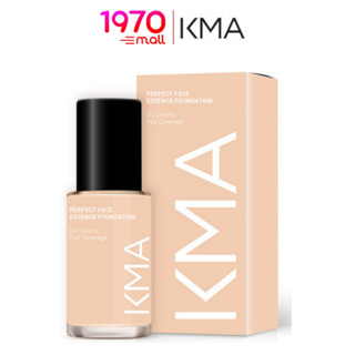 KMA PERFECT FACE ESSENCE FOUNDATION 30ml. รองพื้น เนื้อลิควิด สูตรบำรุงผิว ปกปิดขั้นสุด กลบมิดทุกปัญหาผิว