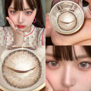 ✨ Brown ขนาดตาโต (Bigeyes) ☀️กรองแสง uv เลนส์แท้จดทะเบียนถูกต้อง ผ่านอย.ไทย บิ๊กอายสีน้ำตาล✔️