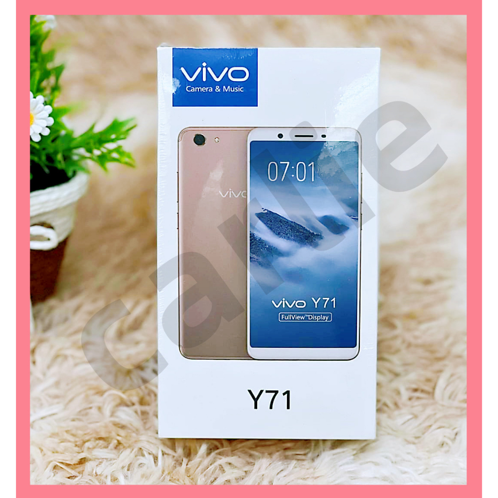 พร้อมส่ง-vivo-y71-แถมฟรี-เคสใส-ฟิล์มหน้าจอ6นิ้วใส่ได้-2ซิม-รับประกัน1ปี