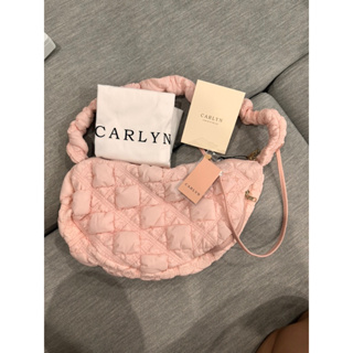 Carlyn  bag cozy  สี ฟ้า ครีม ‼️พร้อมส่ง‼️ มี 1 ใบพรีเอง แท้ 💯