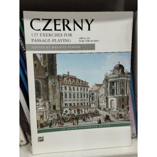 CZERNY 125 EXERCISES FOR PASSAGE-PLAYING OP.261 (ALFRED)038081049236