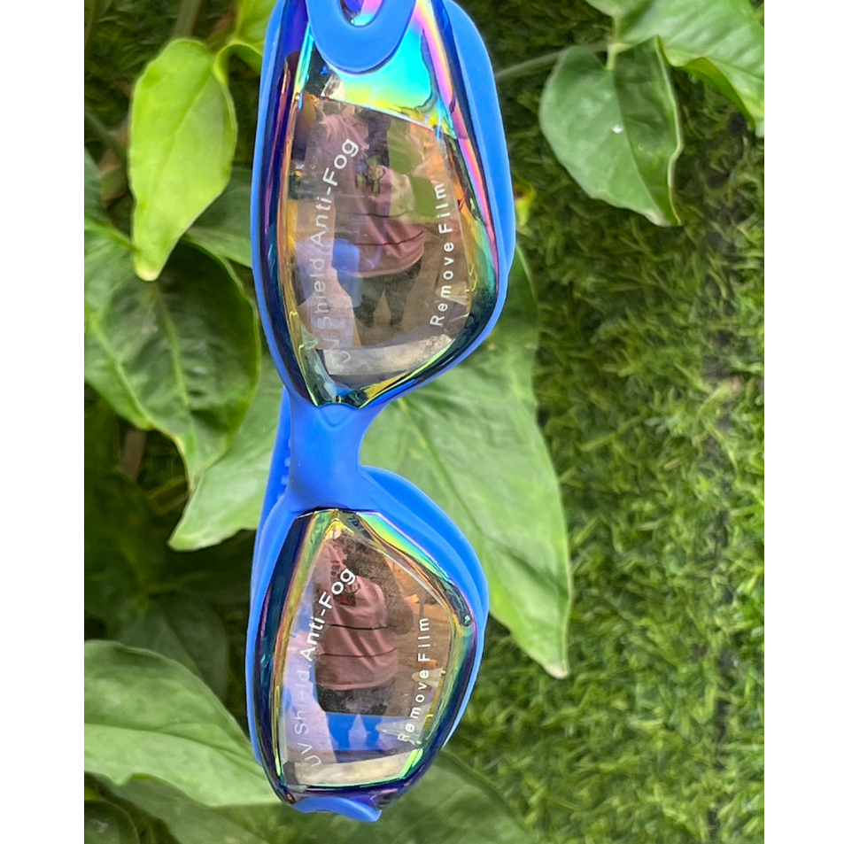 original-สายตาสั้นแว่นตาว่ายน้ำซิลิโคนป้องกันหมอกป้องกันรังสียูวี