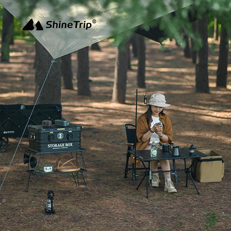 ShineTrip กล่องอลูมิเนียม Aluminium Storage Box | Shopee Thailand