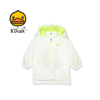 B.Duck เสื้อผ้าเด็กเด็กชายมีฮู้ดเด็กผู้หญิงฤดูใบไม้ผลิฤดูใบไม้ร่วงสีสดใสแขนยาวมีซิปเสื้อแจ็คเก็ตกันแดด