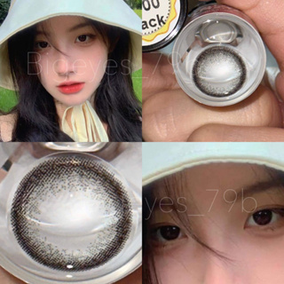 ✨ คอนแทคเลนส์สีดำ  ขนาดมินิ Mini  black ☀️กรองแสง uv (บิ๊กอาย คอนแทคเลนส์ Bigeye)