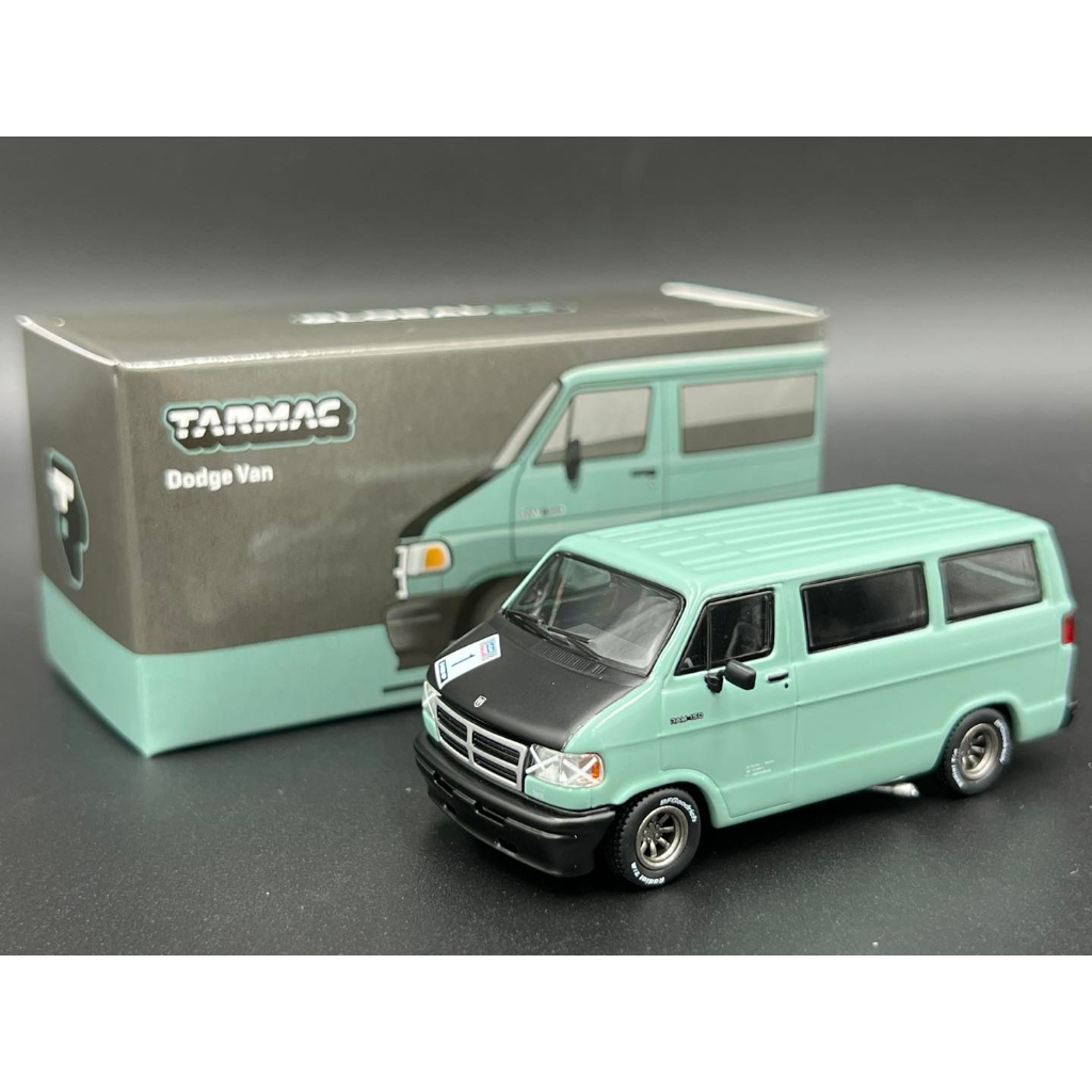 tarmac-works-dodge-van-light-green