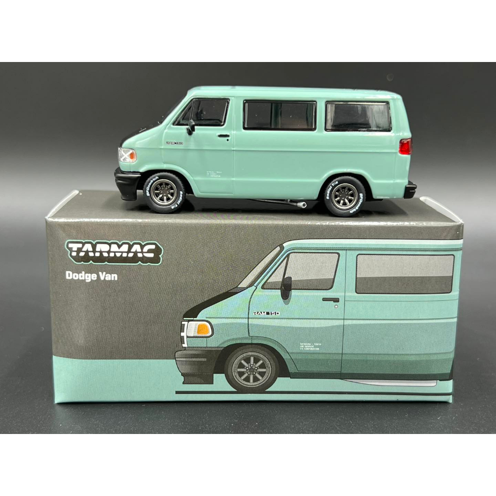tarmac-works-dodge-van-light-green