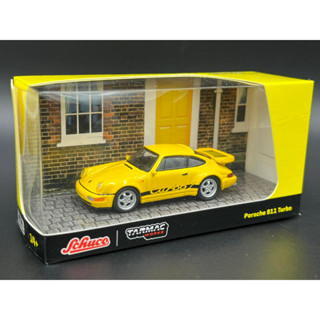 Tarmac Works x Schuco Porsche 911 Turbo, Yellow