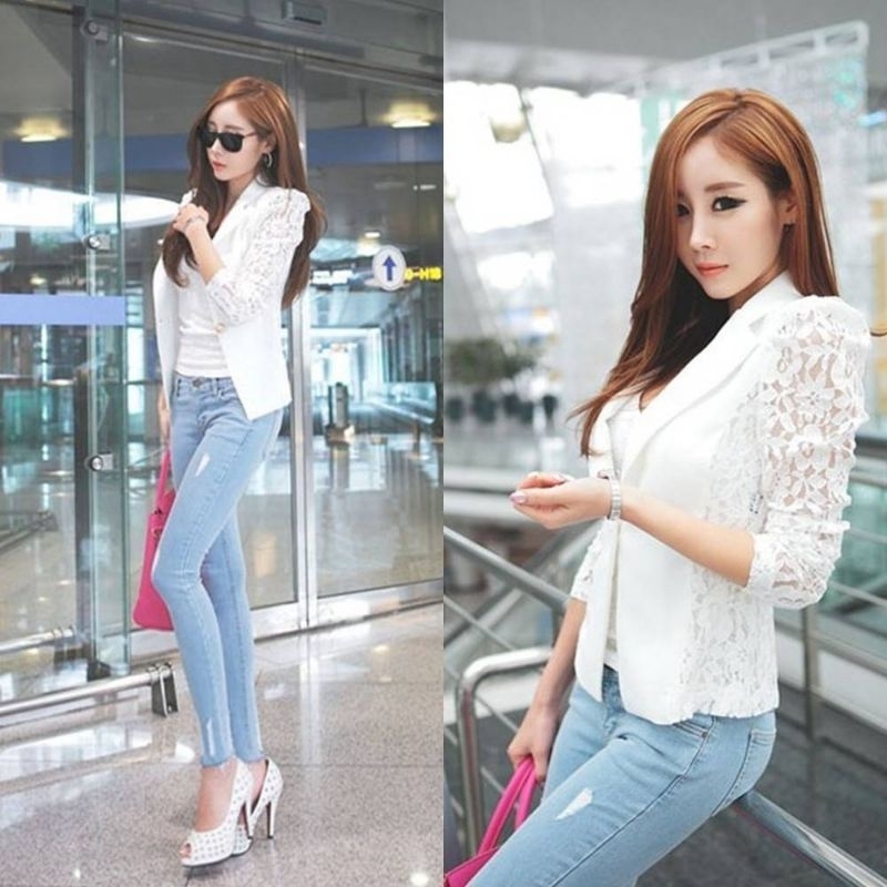 เสื้อสูทสาวอวบ-พลัส-ไซส์-สไตล์เกาหลี-ใส่คลุมสุดชิค-ใส่ทำงานสุดเก๋-ใส่ได้หลายโอกาส-งานดี-ควรมีติดตู้ไว้นะจ๊ะสาวๆ