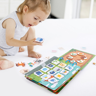 Busy Book Board Book หนังสือนิทาน บอร์ดบุ๊ค สำหรับเด็ก หนังสือเด็ก หนังสือกิจกรรมเด็ก หนังสือเสริมพัฒนาการ หนังสือฝึกสมอ