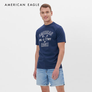 American Eagle Short Sleeve T-Shirt เสื้อยืด ผู้ชาย แขนสั้น (NMTS 017-2920-410)