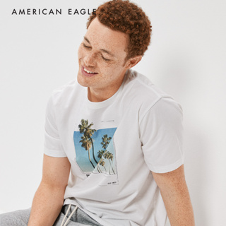 American Eagle Photoreal T-Shirt เสื้อยืด ผู้ชาย กราฟฟิค (EMTS 017-3011-100)