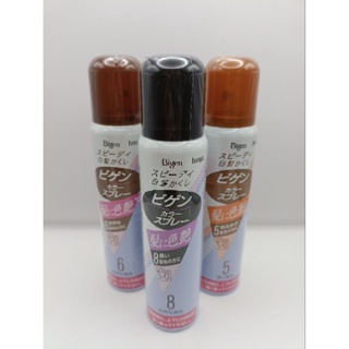 Bigen hair color spray บีเง็น สเปรย์สี สเปรย์ปิดผมขาว  82g.