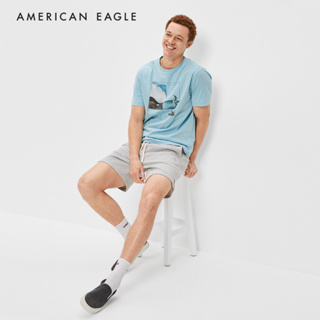 American Eagle Photoreal T-Shirt เสื้อยืด ผู้ชาย กราฟฟิค (EMTS 017-3011-400)