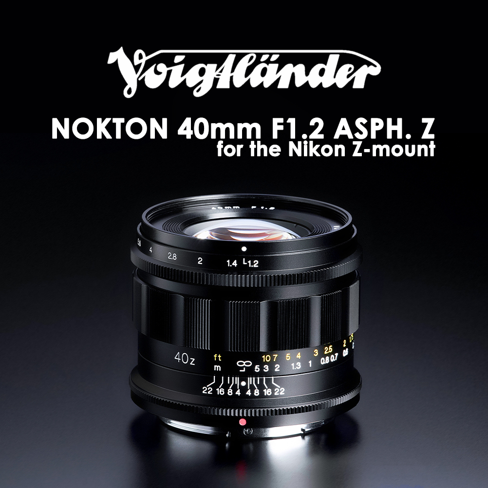 Voigtlander NOKTON 40mm F1 2 ASPH For The Nikon Z mount Full frame 