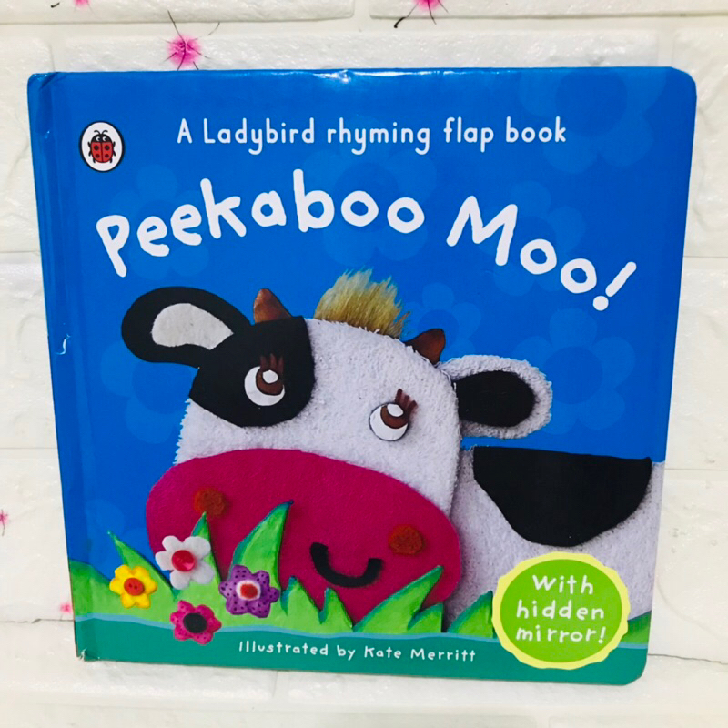 A Ladybird rhyming flap book Peekaboo Moo!(board book ) Shopee Thailand