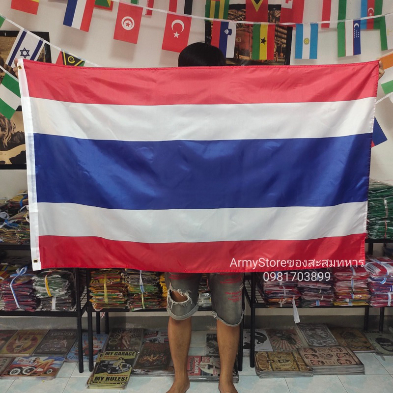 lt-ส่งฟรี-gt-ธงชาติ-ไทย-thailand-flag-4-size-พร้อมส่งร้านคนไทย