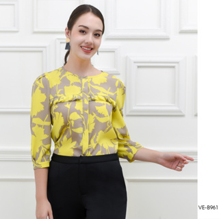 AMILA Blouse VE-B961 by VERONIQA อังโกร่า แขนยาว IGPU22-9