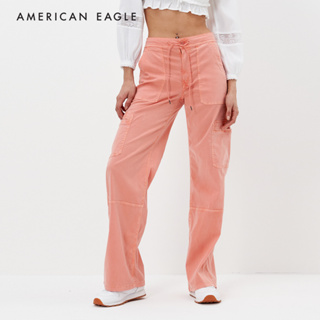 American Eagle Stretch Super High-Waisted Baggy Wide-Leg Pant กางเกง ผู้หญิง แบ็กกี้ ไวด์เลก เอวสูง (NWJP 032-4898-199)