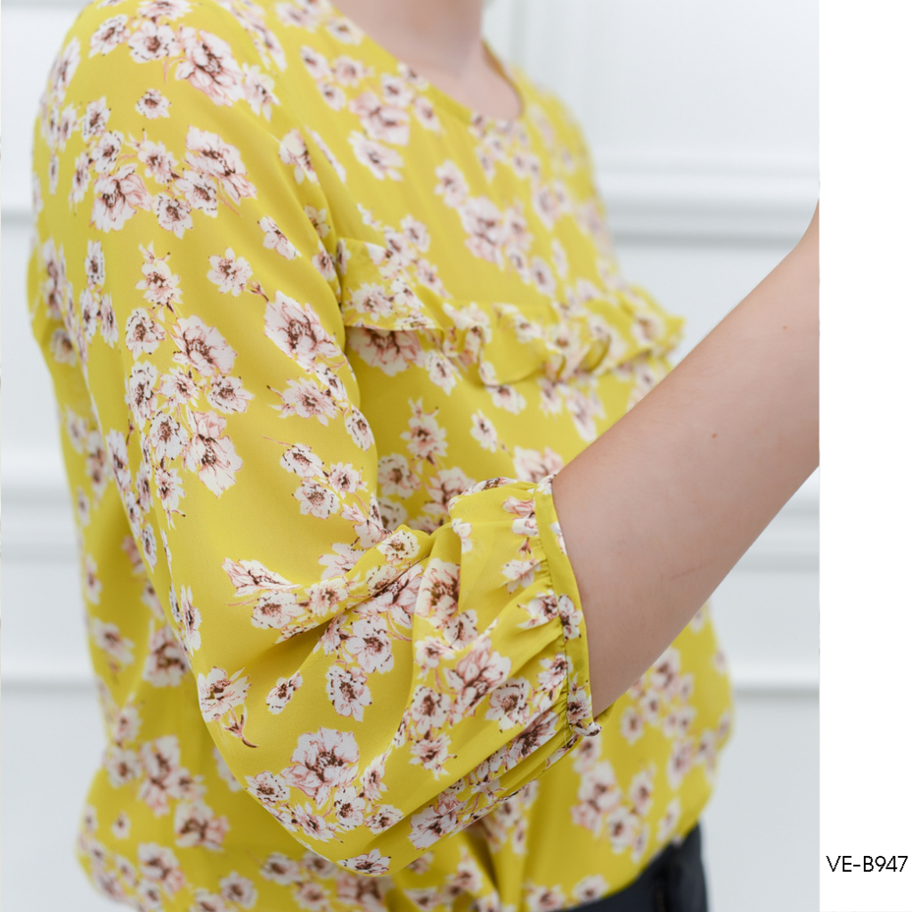 amila-blouse-ve-b947-by-veroniqa-ชิฟฟอนปริ้นท์-แขนยาว-igpu22-9