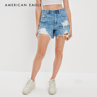 American Eagle Denim Highest Waist Baggy Short กางเกง ยีนส์ ผู้หญิง ขาสั้น แบ็กกี้ เอวสูง (EWSS 033-7384-459)