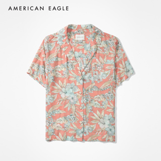 American Eagle Core Resort Shirt เสื้อเชิ้ต ผู้หญิง รีสอร์ท (NWSB 035-4996-199)