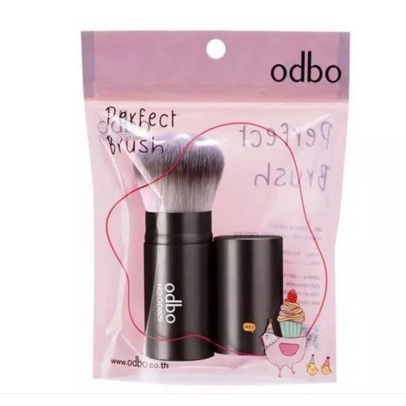 odbo-perfect-brush-แปรงแต่งหน้ามีปลอก-ปัดบลัชออน-แป้งฝุ่น