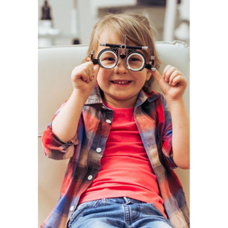 แว่น+ไลนส์บลูบล็อคกรองแสงสีฟ้าที่ทำร้ายดวงตา แว่นสำหรับเด็ก เลนส์อย่างดีแบรนด์ขึ้นห้าง ราคารวมเลนส์แล้วนะคะ