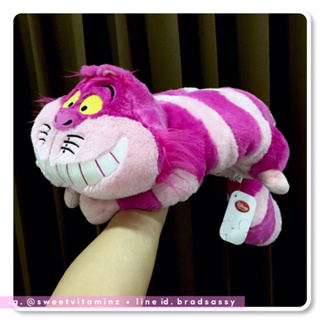 C heshire Cat Soft Tissue Box : กล่องใส่กระดาษทิชชู่ Cheshire Cat  (สินค้าใหม่ ของแท้ นำเข้าจาก Disney Store Japan คร้า)