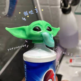 (พร้อมส่ง🌷) Baby Yoda Toothpaste ที่บีบยาสีฟัน น่ารักมาก!
