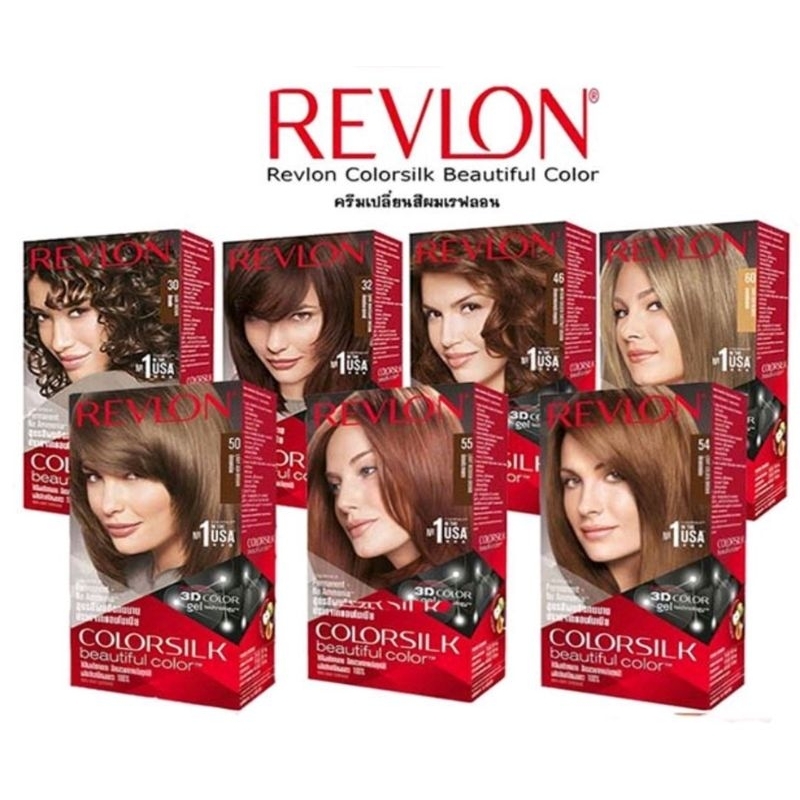 ของแท้-revlon-colorsilk-ครีมเปลี่ยนสีผมเรฟลอน-ปราศจากแอมโมเนีย