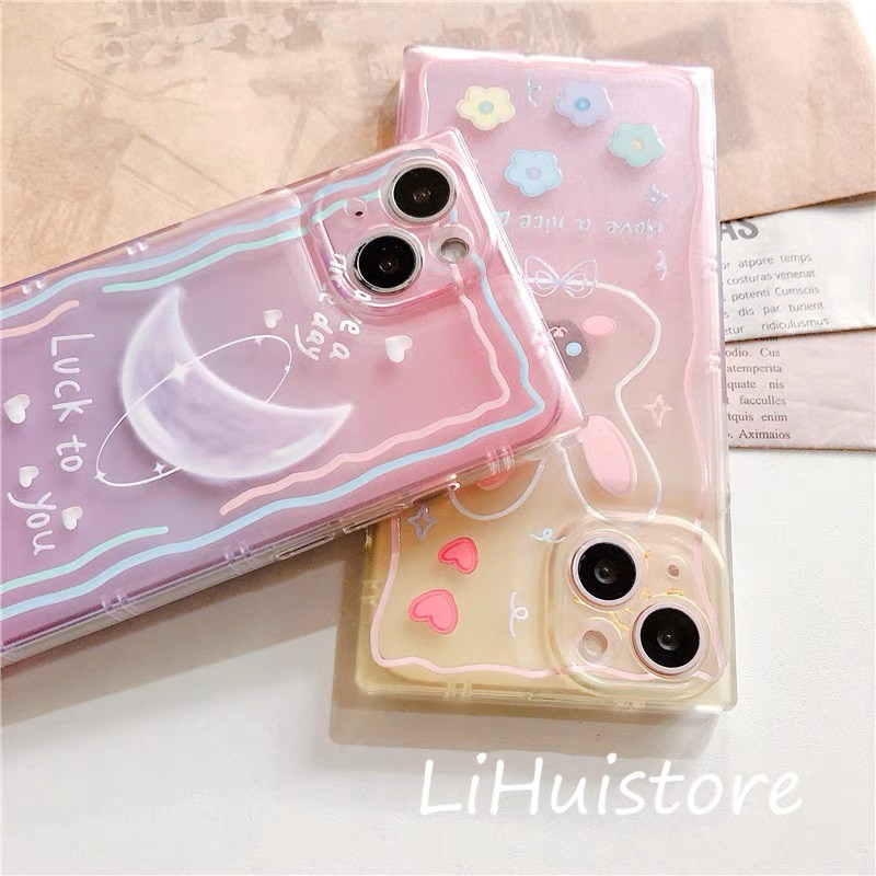 พร้อมส่งในไทย-เคส-เคสโทรศัพท์-เคสมือถือ-tpu-เคสเหลี่ยม-พระจันพาลเทล-tpu-c273