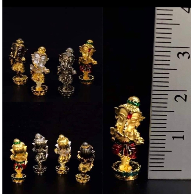 พระพิฆเนศนาฏย-ลีลามหาเศรษฐี๒ชุดกรรมการ-4ชิ้น-ราคา-1-000บาท