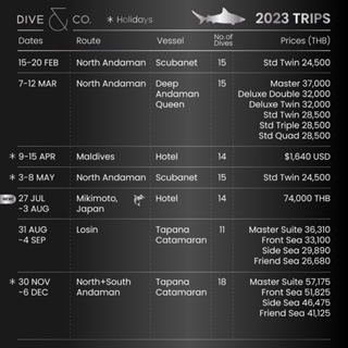 TRIP DIVE AND CO ทริปดำน้ำ