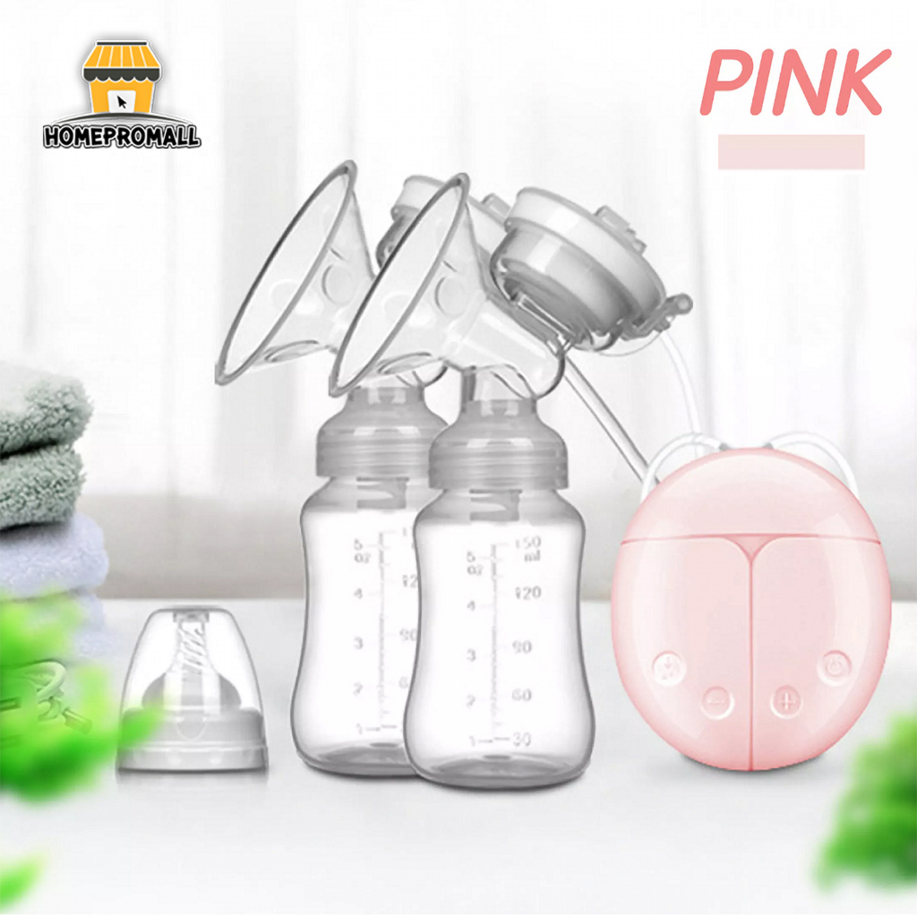 พร้อมส่ง-เครื่องปั้มนมไฟฟ้า-แบบปั้มนคู่-double-electric-breast-pump