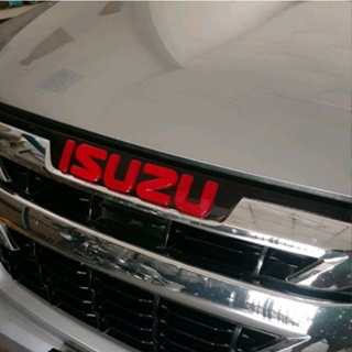 Logo โลโก้ isuzu ติดกระจังหน้ารถ d-max 2020-2023 แบบเปลี่ยน