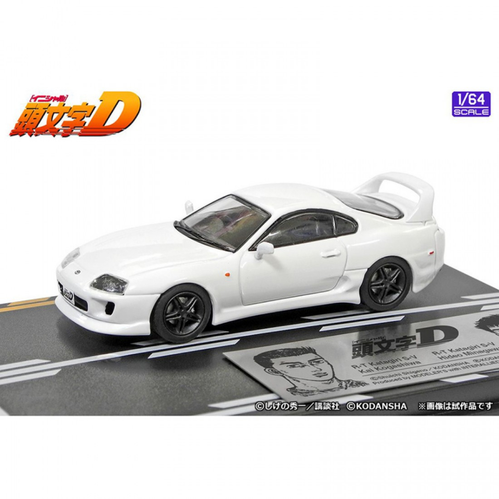 modelers-md64205-1-64-initial-d-set-vol-5-kai-ogashi-toyota-mr-s-vs-hideo-minagawa-supra-jza80-diecast-scale-model-car