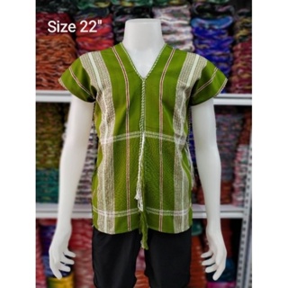 เสื้อกะเหรื่องผู้ชาย 22" Mans Karen Shirts Size M