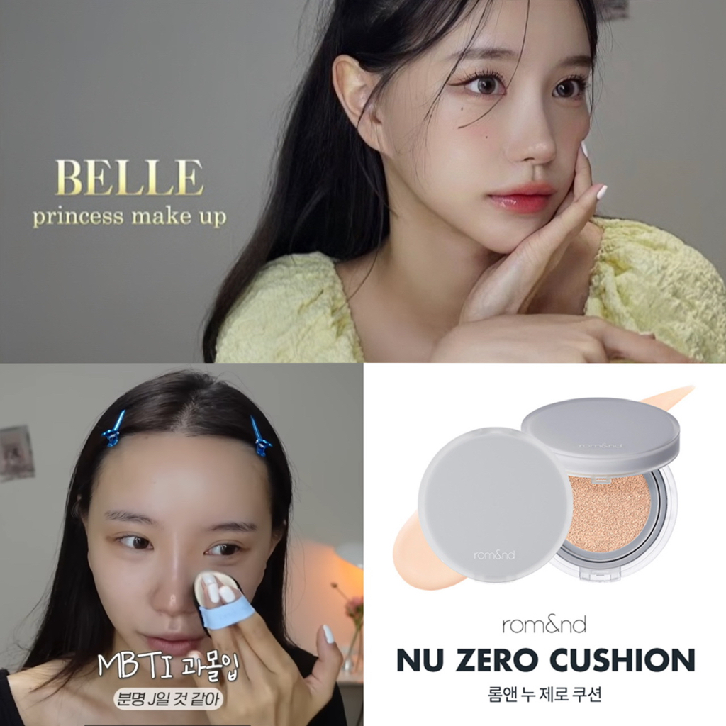 rom-amp-nd-nu-zero-cushion-ของแท้จากช็อปเกาหลี-romand-pre-order