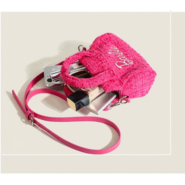 new-original-y2k-สปอตสินค้า-y2k-sweet-and-cool-กระเป๋าสตรี-millennium-spice-crossbody-handheld-สีชมพู