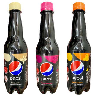 Pepsi Black 400 ml เป๊บซี่ ราสเบอรี่ มะม่วง วานิลลา นำเข้าจากมาเลเซีย