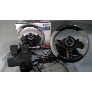 PS3 STEERING WHEEL3 ของแท้จาก HORI จอยพวงมาลัยสมจริง ใช้กับเครื่อง PS3 และ PC